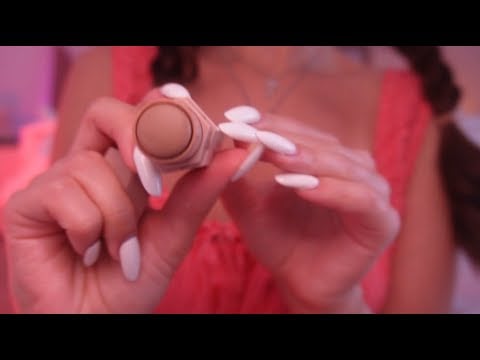ASMR Doing Your Makeup 🍒 ( Layered Sounds )