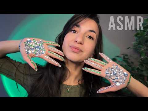 ASMR Crystal Hands 💎 Hypnotizing Hand Movements for Sleep