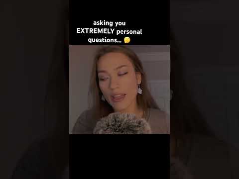 Answer my personal questions (asmr) #asmr #sleep #tingles