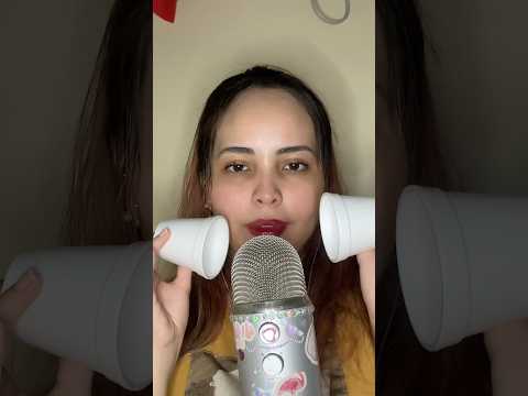 Asmr copinhos e sons de boca
