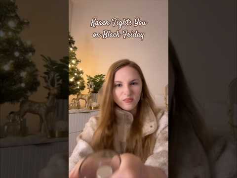 ASMR Karen Fights You 🛒 #asmrvideos #asmrsound #asmrroleplay #shorts #asmr #blackfriday