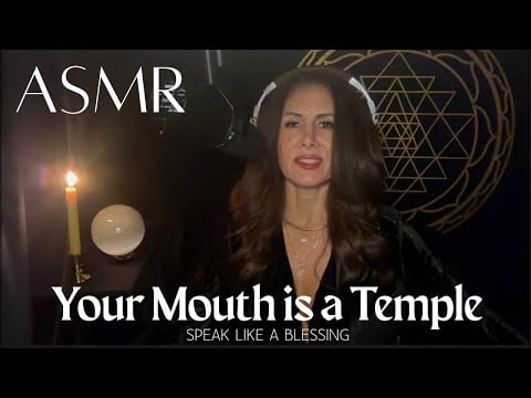 Your Mouth Is a Temple ✨ Speak Like a Blessing