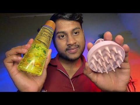 ASMR Face & Head Massage 😴💆‍♀️ | Deep Relaxation, Personal Attention for Sleep