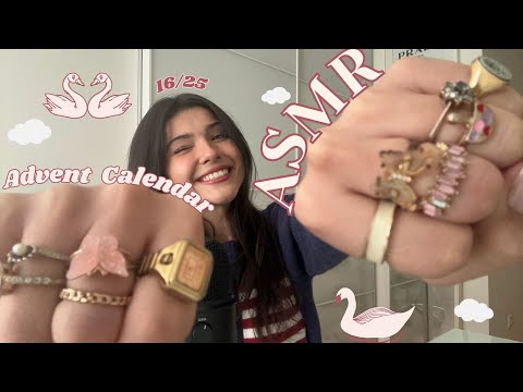 ASMR 16/25 𓍢 🦢✧˚ Soft Spoken + Ring Sounds + Dry Hand Sounds + Mouth Sounds + Lots of Rambling hihi