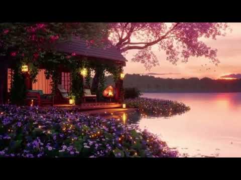 Relaxing Sounds on a Peaceful Spring Day with Soothing Jazz Music Playing to Relax and Sleep