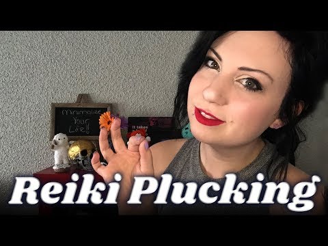 ASMR Reiki Energy Plucking with Whispering