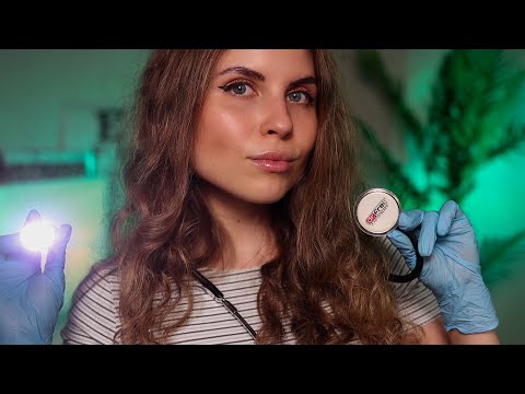 ASMR Head To Toe Medical Assessment,Full Body Exam,Nurse Checkup|Eye Exam,Hearing Test,Face,Abdomen