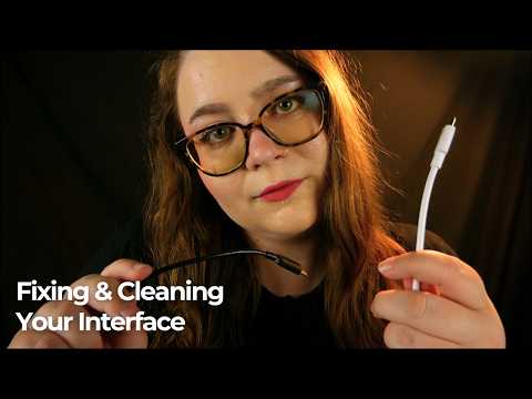 Completely Cleaning & Repairing Your Sensory Interface 🛠 ASMR Roleplay