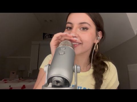 ASMR- Cupped inaudible whispering + random triggers
