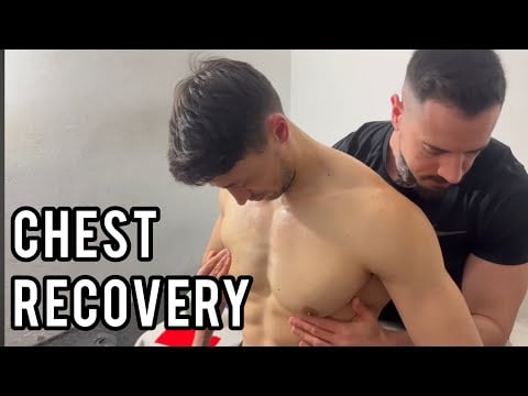 Massaging a Massive Chest | Relaxing Muscle Work ASMR