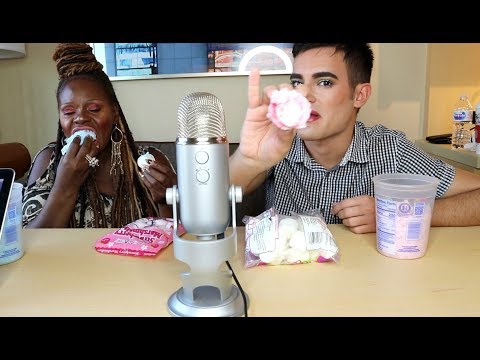 Cotton Marshmallows [ASMR] Eating Sounds | Tony Bomboni ASMR