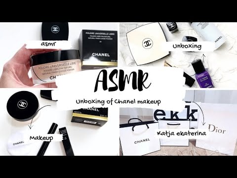 ASMR SUOMI - uudet meikit unboxing & esittely - asmr CHANEL MAKEUP PRODUCTS