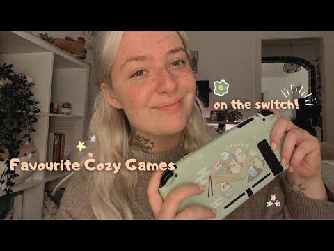 ASMR Favourite Cozy Games on Switch | + Gameplay Footage