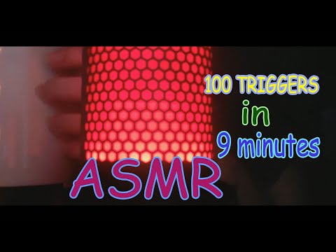 ASMR 100 TRIGGERS in 9 minutes ✨ АСМР 100 триггеров за 9 ХВИЛИН 🌟 Ukrainian ASMR