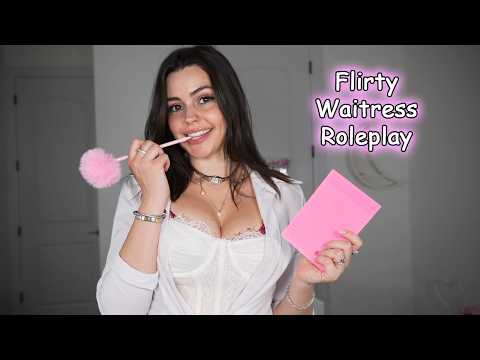 Flirty Waitress ASMR Roleplay | Personal Attention