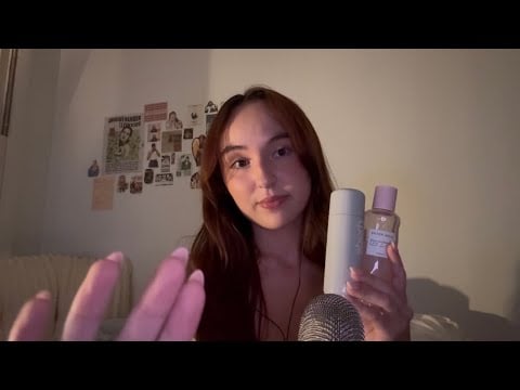 asmr doing my skincare & your skincare 🫧 personal attention, close whisper, over explaining
