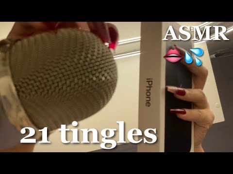 ASMR 21 triggers para relaxar