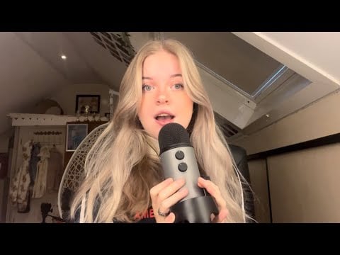 asmr | fast mouth/hand sounds, hand movements!!