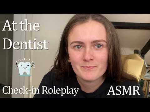 [ASMR] Roleplay Dentist Check-In 🦷 Whispered Questions & iPad Sounds
