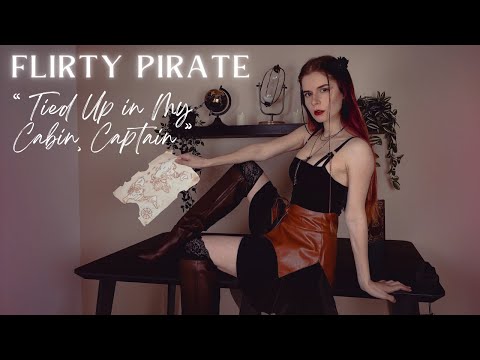 ASMR Pirate Roleplay 🏴‍☠️ "You're Mine Now, Captain" 💋 (Personal Attention, Kisses & More)