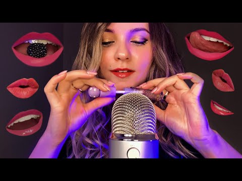 ASMR Trying MOUTH Sounds for the first time (Spit Painting, Tongue Swirls) Звуки рта