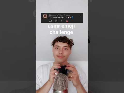 asmr emoji challenge