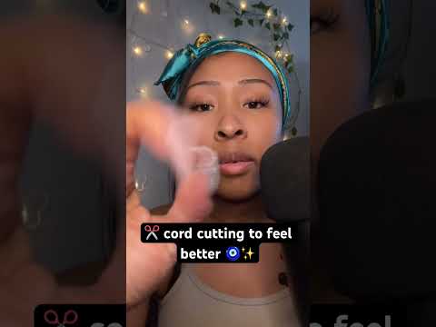 Cord￼ cutting 🧿✨ #asmr #reiki #energyhealing #asmrforsleep #relax