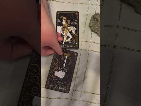 Quick two card tarot reading #tarot #asmr #fortunetelling