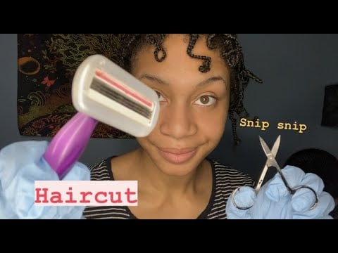 ASMR - Haircut Roleplay (Samantha)