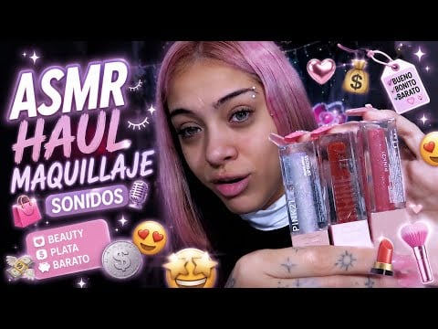 Haul de maquillaje barato de Once ASMR