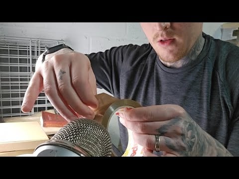 My husbands first ASMR | dad first asmr . He is soo good!