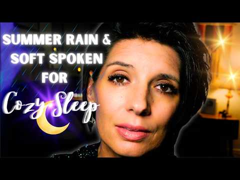 ✨ I'll Send You Into Your Deepest Sleep  💤  | Soft Spoken, Unintentional ASMR, Rain Sounds 🌧️ ✨