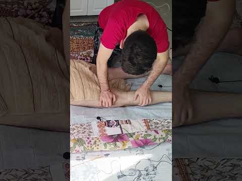 HAMSTRING MUSCLE RELAXATION TREATMENT #satisfying #relaxing #asmr #shorts #massage
