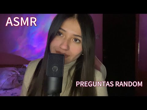 ASMR | Te hago una ENTREVISTA con preguntas MUY  RANDOM 🤪🩷