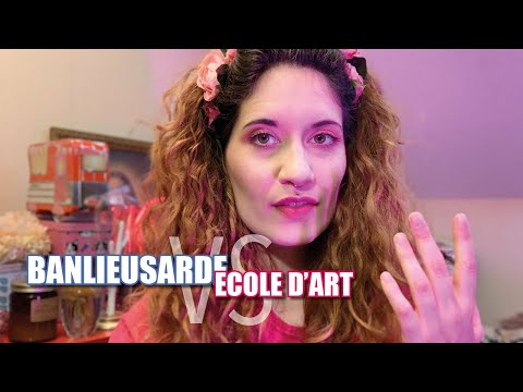 ASMR 👩‍🎨 STORYTIME une banlieusarde en école d'art