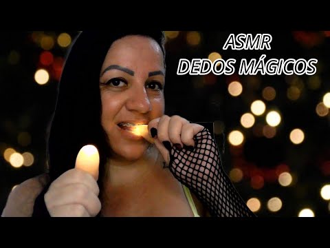 ASMR-DEDOS MÁGICOS (sons de boca)  #asmr #sonsdeboca #relaxar