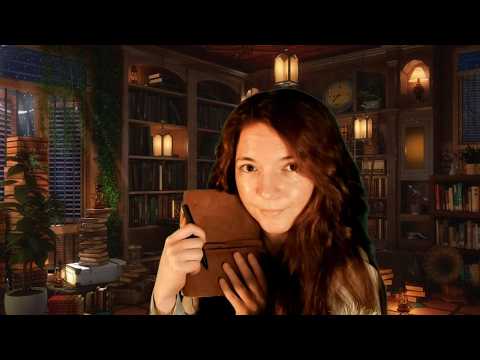 ASMR - Cozy Writing and Page Flipping for Relaxation and Sleep (softspoken whispers)