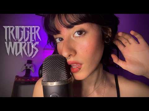 ASMR Sussurros em Inglês Pertinho do seu Ouvido (trigger words)