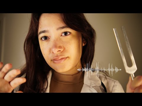 ASMR Gentle Cranial Nerve Exam Roleplay👩‍⚕️ (binaural 4k attention)