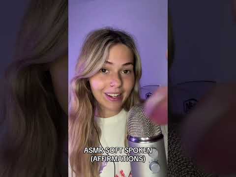 ASMR soft spoken affirmations! #fyp #asmrvideos #softspoken #relax #viralvideo #asmr