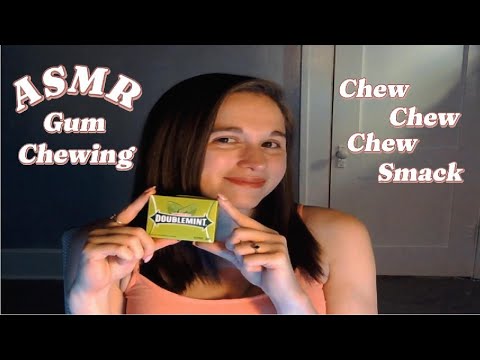 Gum Chewing ASMR Mouth Sounds (30 Mins No Talking)