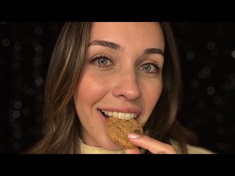 ASMR - achei o COOKIE DOURADO e ganhei um PS5? #mukbang