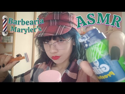 ASMR A MELHOR BARBEARIA DA REGIÃO (roleplay) 💈🪒