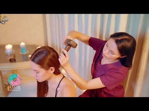 Tension-Releasing ASMR Massage with Devices
