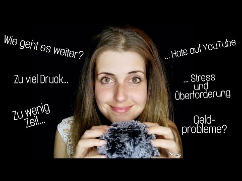 ASMR deutsch | Realtalk über YouTube, Hate & die Zukunft meines Kanals | Mic scratching german