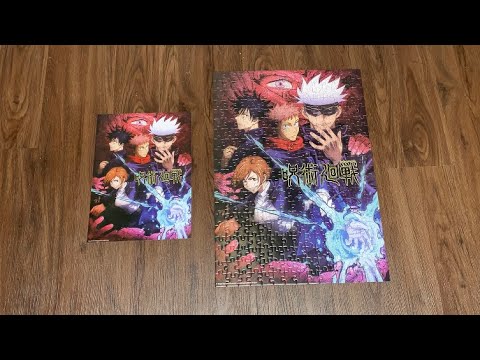 ASMR Doing A Jujutsu Kaisen Puzzle