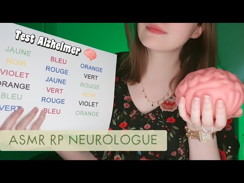{ASMR} Roleplay Médecin Neurologue (Test Alzheimer 📝)