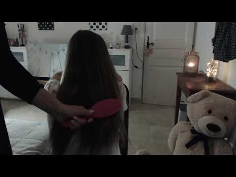 ASMR BRUSHING hair brossage cheveux