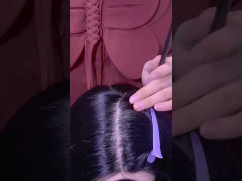 Hair and Scalp ASMR No Talking