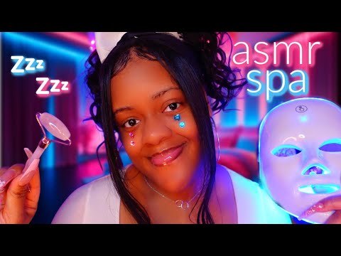 ASMR Spa Facial Treatment & Scalp Massage 🧖🏽‍♀️♡ | (Personal Attention, Layered Sounds✨~)